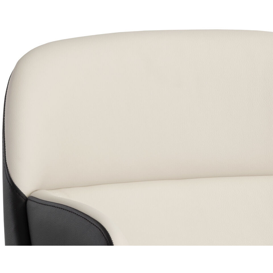 Hagan Dillon Cream / Dillon Black Dining Armchair